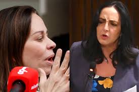 Viuda de Miguel Uribe Turbay denuncia amenaza de María Fernanda Cabal en el  funeral: el video del polémico momento | Marca