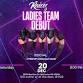 Ladies Team Debut & Social event in Worcester, MA