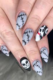 35 chic and elegant dark blue nails designs. 50 Best Halloween Nail Ideas 2020 Cute Halloween Nail Designs