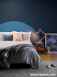 A painted headboard saves space and is budget friendly for your bedroom decor. How To Create A Painted Headboard Project By Habitat By Resene