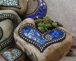 Mosaik Basteln Stein Mosaik Im Garten Mosaik Felsen Mosaik Steine Mosaik