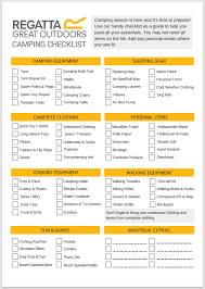 We did not find results for: Camping Essentials Complete Camping Checklist Regatta Blog