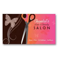Best beauty salon and spa business cards collection is a set of unique card designs with custom text styles and realistic textures. Hair And Beauty Salon Business Cards Zazzle Com Salon Business Cards Beauty Salon Business Cards Beauty Business Cards