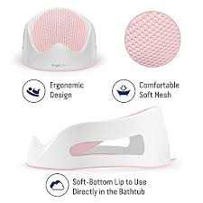 Baby bath support drains easily. Angelcare Baby Bath Support Pink Pricepulse