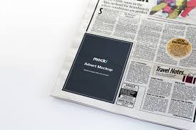 Newspaper Mockup Psd Ad Ad Beginners Expert Files Designed Mockup Free Psd Mockup Psd Free Mockup