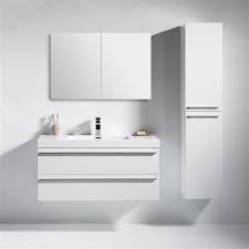 These cabinets so are typically made to hold hygiene goods for example toiletries and medication. Gef Rosalie Vanity Set With Medicine Cabinet 42 In White Rona