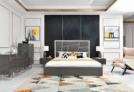 Lex 5 piece twin bookcase daybed set. Modern Grey Bedroom Set Decodesign Furniture Furniture Store Miami Fl Wholesale Prices