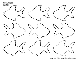 A template is something that establishes or serves as a pattern for reference. Fish Shapes Free Printable Templates Coloring Pages Firstpalette Com