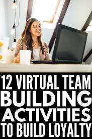 12 Virtual Team Building Activities And Games To Boost Morale Work Team Building Activities Team Building Activities Work Team Building