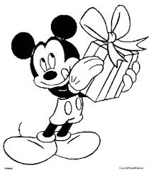 Download printable happy birthday mickey coloring page. 101 Mickey Mouse Coloring Pages