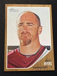 Daric Barton, Brett Myers, Mike Aviles, Ramon Hernandez 2011 Baseball  Sports Trading Cards #70616