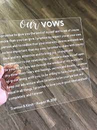 Our Vow Wedding Boards For Wedding Ceremony Or Anniversary Such A Cool Addition To Your Wedding Or As A Gift F Future Wedding Plans Wedding Vows Dream Wedding