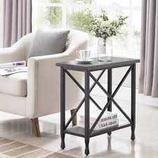 Cavallo Narrow End Table Wedge End Table Recliner Table End Tables