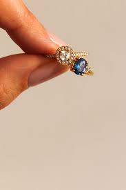 Bague De Mariage Bague De Fiancailles Saphir Bague Bague Fiancaille Diamant