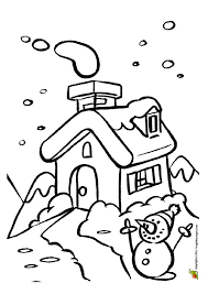page 2 sur 10 hugolescargot com coloriage hiver bonhomme de neige poisson