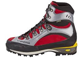 La Sportiva Trango Alp Gtx Shoes Grey Red Size 42 1 2 Mens