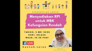 Bahagikan murid kepada beberapa kumpulan. Menyediakan Rpi Untuk Mbk Kefungsian Rendah Youtube
