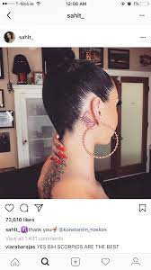 Behind The Ear Small Cute Simple Scorpio Tattoo Behindtheeartattooideas Scorpio Tattoo Scorpion Tattoo Small Tattoos