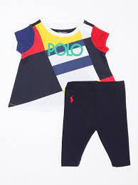 Polo Ralph Lauren T Shirt Leggings Set Jumpsuit Polo Ralph Lauren Kids Navy Jumpsuit Polo Ralph Lauren 310844939 Giglio Com