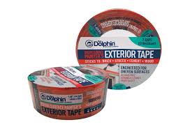 Adhesion is the binding force between two different when the molecules are dissimilar, as in the case of a glue molecule and a molecule of the substrate (the surface the glue is sticking to), the adhesive. Exterior Rough Surface Tape Blue Dolphin