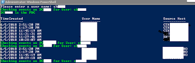 The default credentials are those of the currently logged on user unless the . Using Powershell To Trace The Source Of Account Lockouts In Active Directory