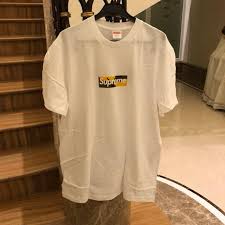 Something unexpected and for a great cause. Supreme Brooklyn Box Logo Large Men S Fashion Clothes On Carousell