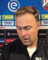 Robin Veldman was woedend na de 2-2 tegen FC Utrecht.