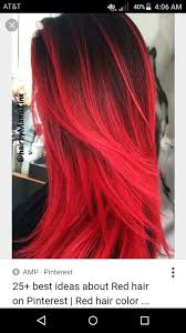 Black And Red Ombre Pin By Elisabeth Turner On Girlystuff Hair Styles Red Ombre Hair Dyed Red Hair