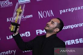 Marthino Lio mendapat piala citra aktor terbaik FFI 2022 - ANTARA News