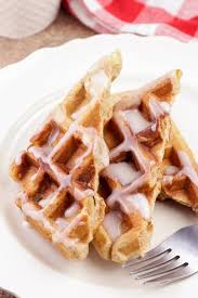 Easy Waffles Best Homemade Glaze Apple Fritter Waffle Recipe Easy Breakfast Dinner Snacks Desserts In 2020 Easy Waffle Recipe Waffles Easy Waffle Recipes