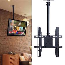 Ceiling tv mount flip down. Adjustable Flip Down Pitched Roof Ceiling Tv Mount Up To 55 Lcd Led Plasma Vesa Wish