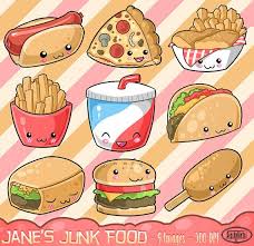 Kawaii Junk Food Clipart Cute Fast Food Download Kawaii Etsy In 2021 Cute Food Drawings Cute Kawaii Drawings Cute Doodles Cute doodle junk food mascot, fast food with faces, happy cheeseburger, pizza and croissant party junk food lines cute drawing: kawaii junk food clipart cute fast food