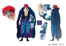 pin by maro kisuchi on one piece character design one piece manga eustass kid