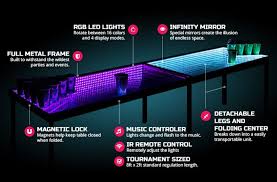 Pin By Nicole Courtney On Cleaning Room In 2020 Beer Pong Tables Led Beer Pong Table Custom Beer Pong Tables