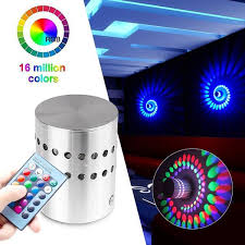 Rgb solar spotlight wall lamp landscape light. 3w Rgb Indoor Led Wall Lamp Wireless Creative Aluminum Sconce Wall Lights For Home Stair Bathroom Bedroom Light Kinkiety Buy At A Low Prices On Joom E Commerce Platform