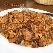 En una cazuela con aceite ponemos a. Arroz Montanes Con Carne Y Setas Receta De Divina Cocina