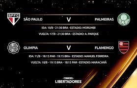 Flamengo , campeón defensor enfrentará a racing en un cruce durísimo. Fixture De Los Cuartos De Final Conmebol