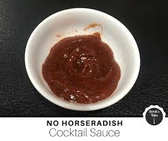 No Horseradish Cocktail Sauce Sarah S Bites Cocktail Sauce Cocktail Sauce Recipe Easy Cocktail Sauce Recipe