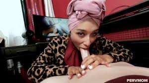 Watch Sexy mommy wearing a hijab Cali Lee sucks and fucks a big cock on pov