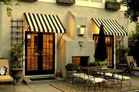 Black And White Striped Awning Fabric Black And White Striped Awning Door Awnings Pinterest Backyard Canopy Canopy Outdoor House Exterior