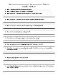 Inside Out Film Guide Pixar Out Film Inside Out Figurative Language