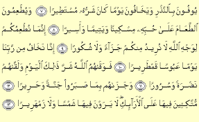 Rasulullah shallallahu'alaihi wasallam membaca surat alif lam mim sajdah dan hal ata 'alal insani dalam salat subuh hari jumat. Eglish Quran Only In Mp3 Man Al Insan 76