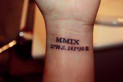 Aurelie Tattoowise Coordinates Tattoo Tattoos Cordinates Tattoo