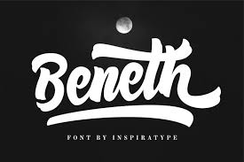 The oracle bone script, called 'jiaguwen' (in chinese), is the 1st relatively complete character system laying the foundations for the development of the later chinese characters. Beneth Bold Script Font Dafont Free