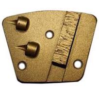 Diamatic - Quarter Round PCD Diamond Wings - Right
