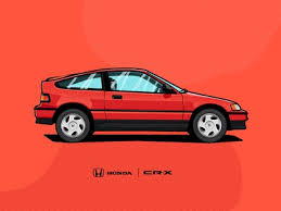 We are offering it for sale now because my wife is ready for a car with modern features (like power steering and power windows). Honda Crx Designs Themes Templates And Downloadable Graphic Elements On Dribbble