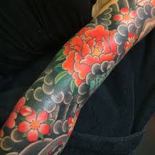 i like horimono sakura dragontattoo eindhoven nederland japanese sleeve tattoos sleeve tattoos japanese sleeve