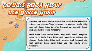 Menurut dwijoseputro makhluk hidup adalah adalah sesuatu yang dapat melakukan metabolisme ,dapat melakukan gerak , dapat tumbuh , dapat bereproduksi , dan. Benda Hidup Atau Bukan Hidup