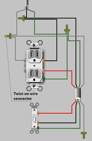 And again, connect the remaining black and red wires to now, the black wire and red wire from the second switch will go on the bottom terminals, but the black. An Electrician Explains How To Wire A Switched Half Hot Outlet Dengarden Home And Garden