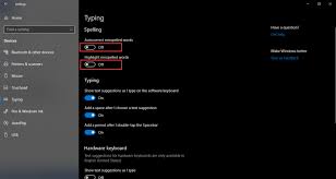 How To Enable Or Disable Spell Check In Windows 10